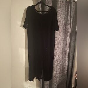 Black Velvet Dress